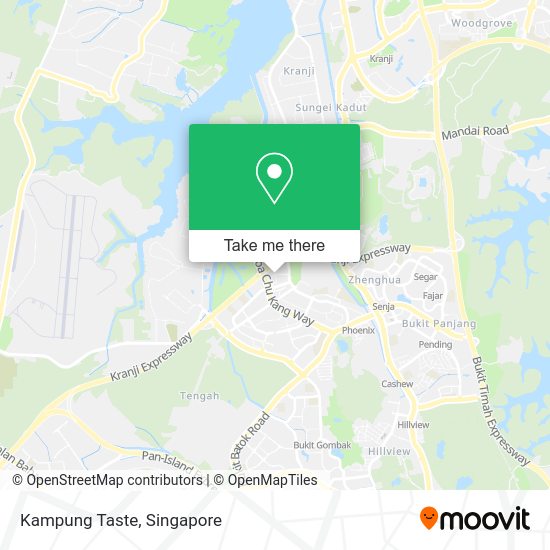 Kampung Taste map