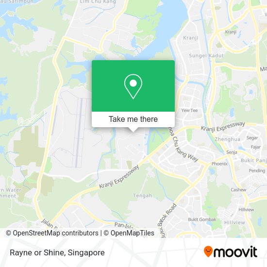 Rayne or Shine map