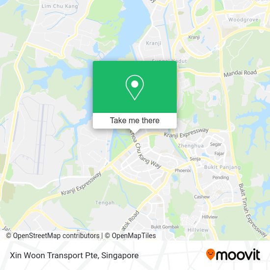 Xin Woon Transport Pte map