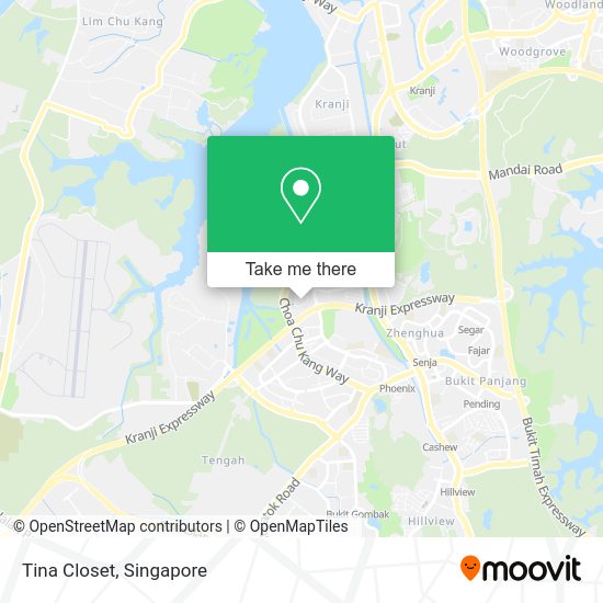 Tina Closet map