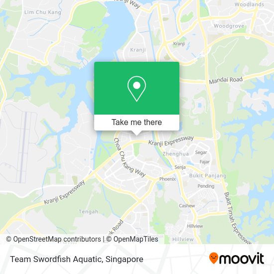 Team Swordfish Aquatic map