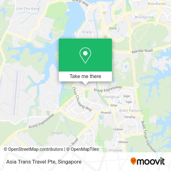Asia Trans Travel Pte map