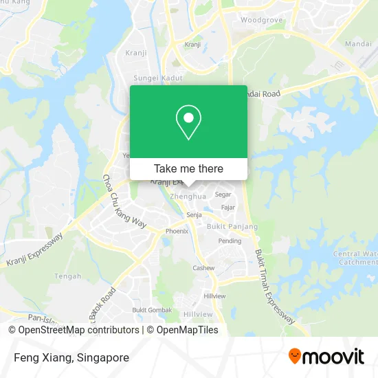 Feng Xiang map