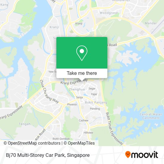 Bj70 Multi-Storey Car Park map