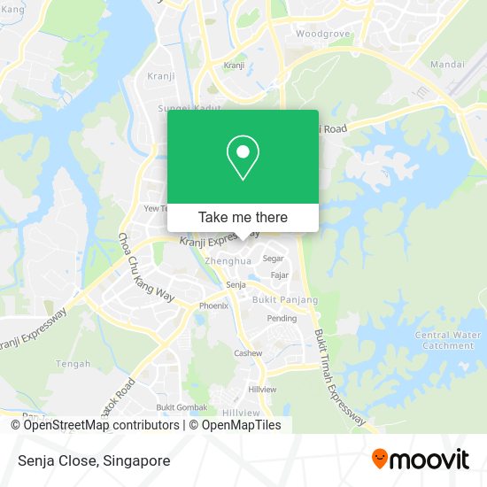 Senja Close map