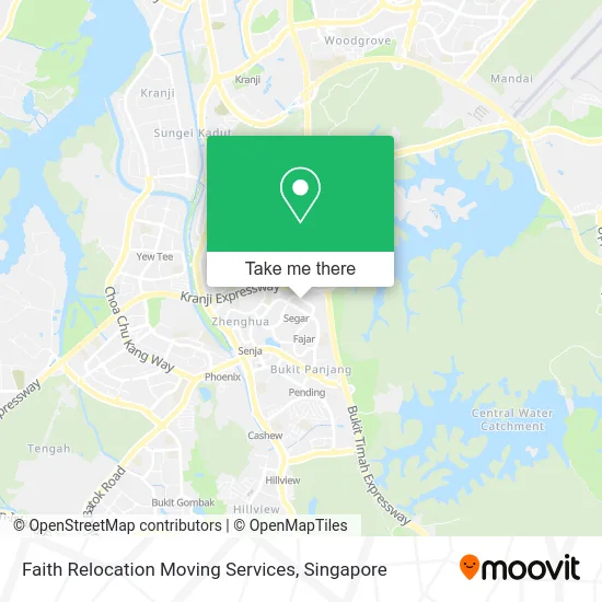 Faith Relocation Moving Services map