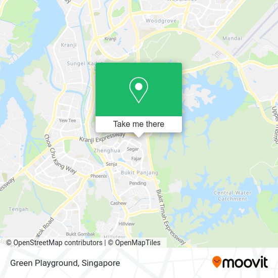 Green Playground map