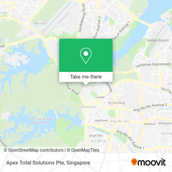 Apex Total Solutions Pte map