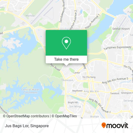 Jus Bags Lor map