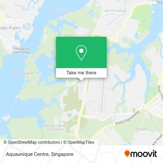 Aquaunique Centre map