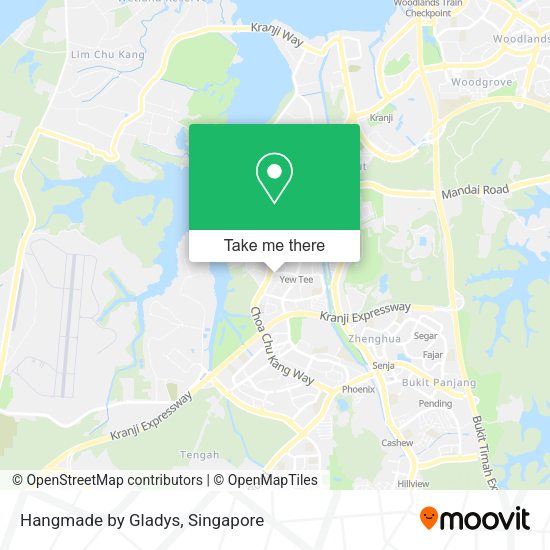 Hangmade by Gladys map