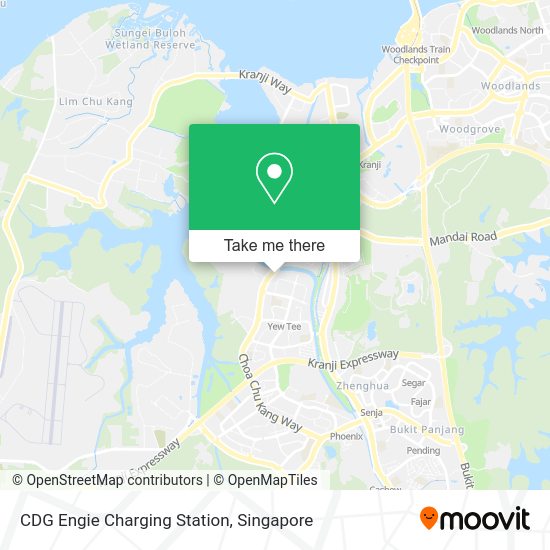 CDG Engie Charging Station map