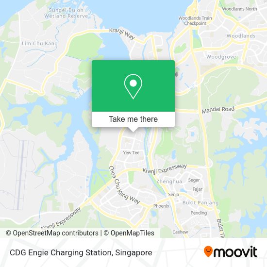 CDG Engie Charging Station map