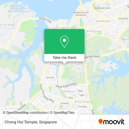 Chong Hui Temple map