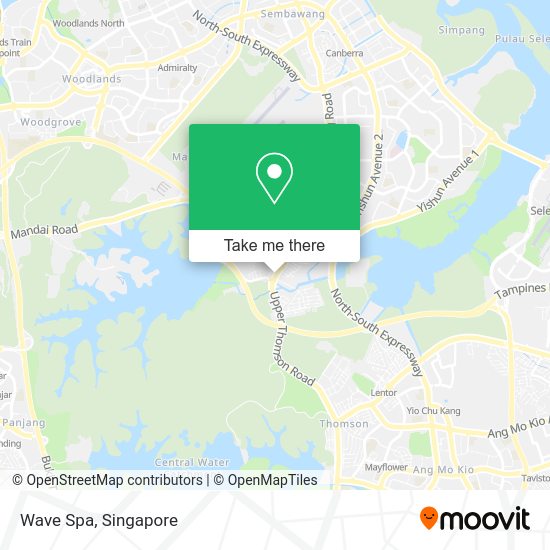 Wave Spa map