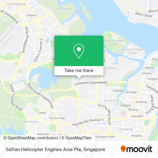 Safran Helicopter Engines Asia Pte map