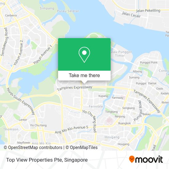 Top View Properties Pte map