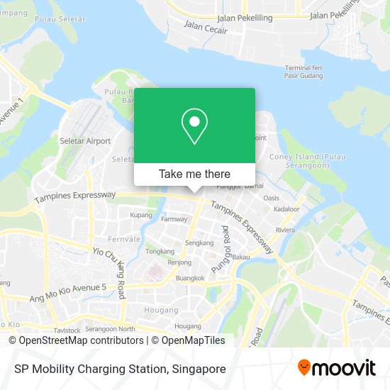 SP Mobility Charging Station map