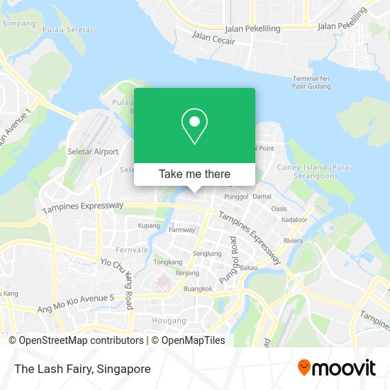 The Lash Fairy map