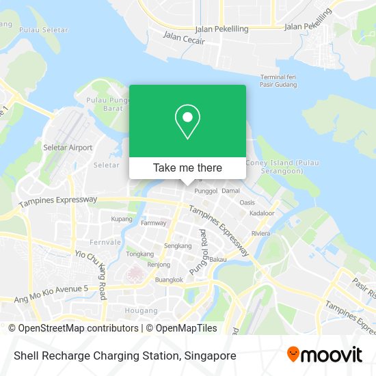 Shell Recharge Charging Station map