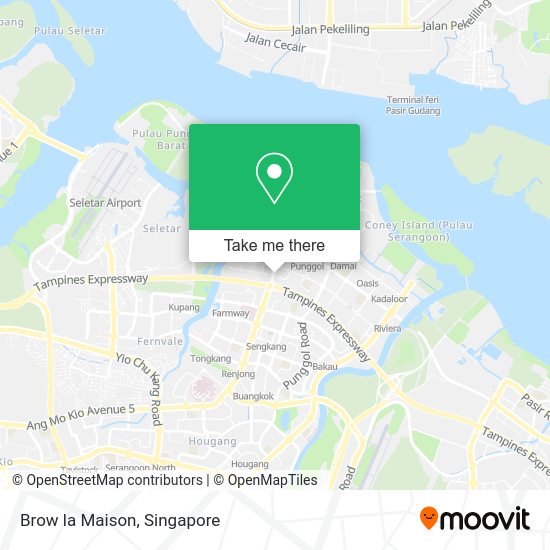 Brow la Maison map