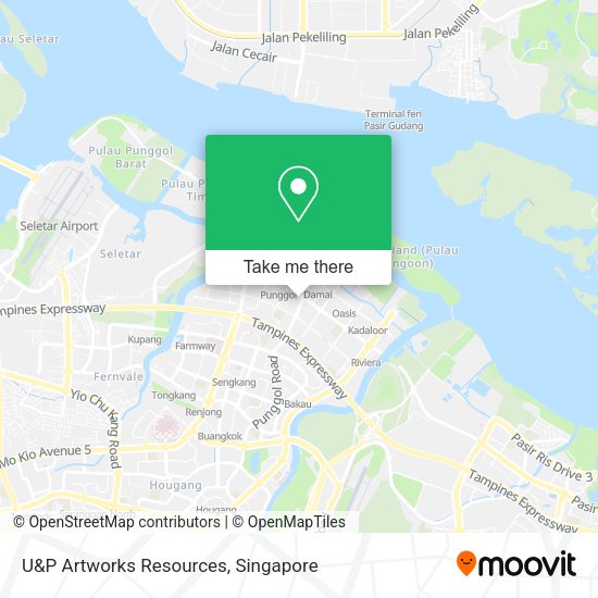 U&P Artworks Resources map