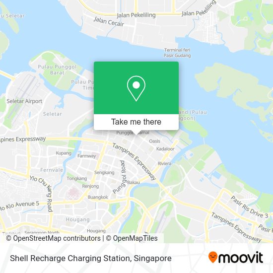 Shell Recharge Charging Station map