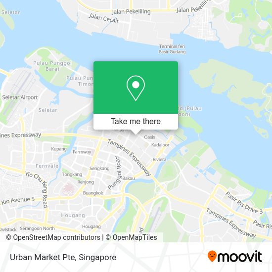 Urban Market Pte map