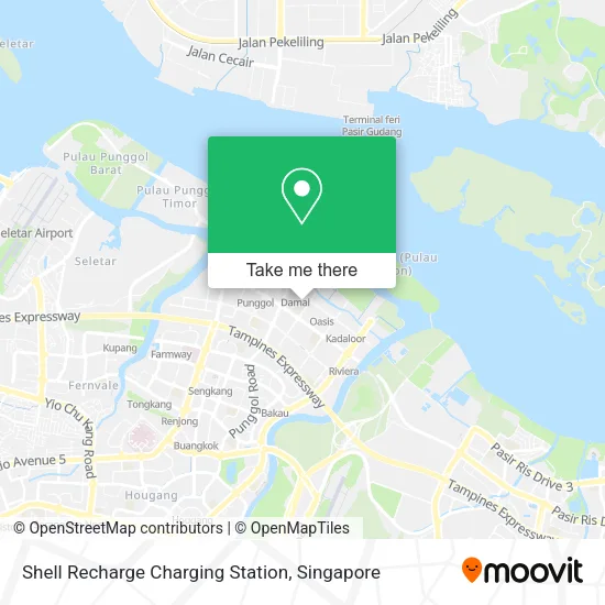 Shell Recharge Charging Station map
