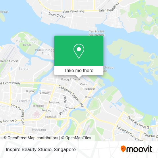 Inspire Beauty Studio map