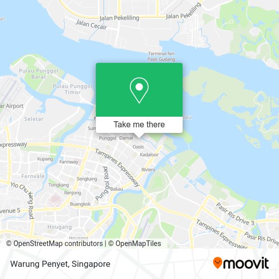 Warung Penyet map