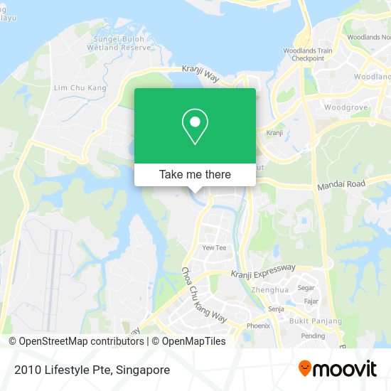 2010 Lifestyle Pte map