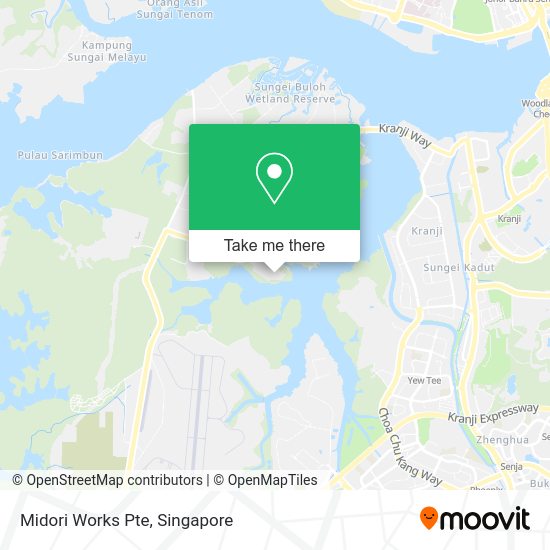 Midori Works Pte map