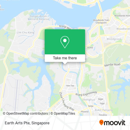 Earth Arts Pte map