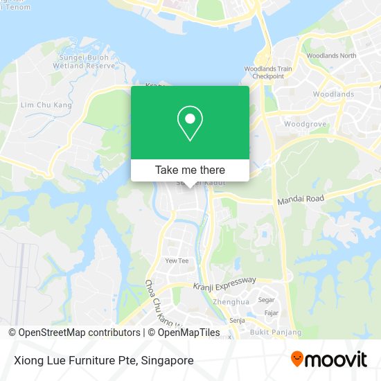 Xiong Lue Furniture Pte map