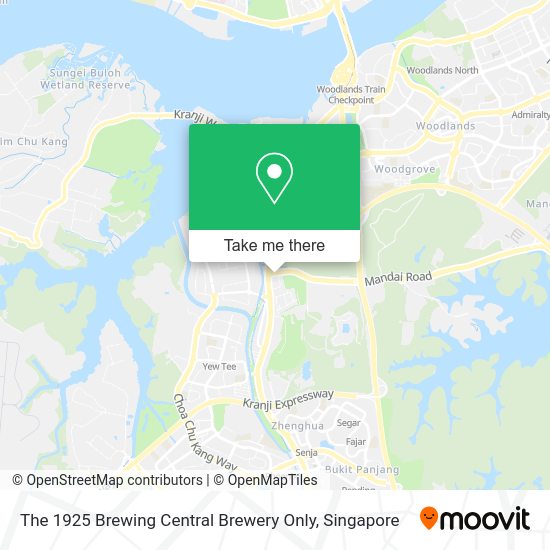 The 1925 Brewing Central Brewery Only map