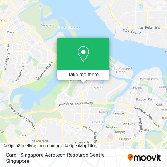 Sarc - Singapore Aerotech Resource Centre map
