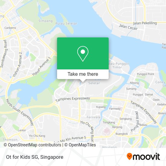 Ot for Kids SG map