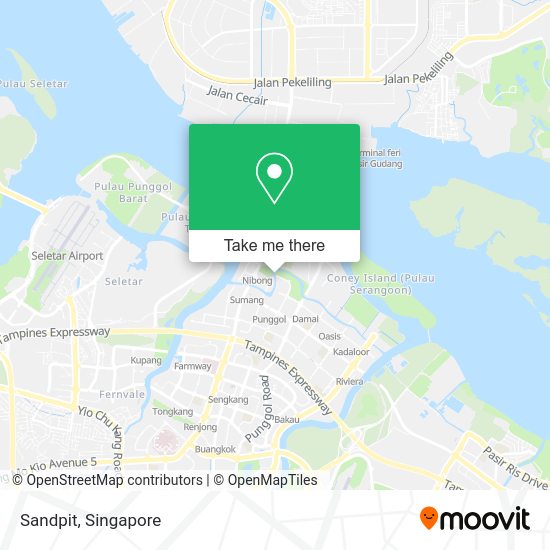 Sandpit map