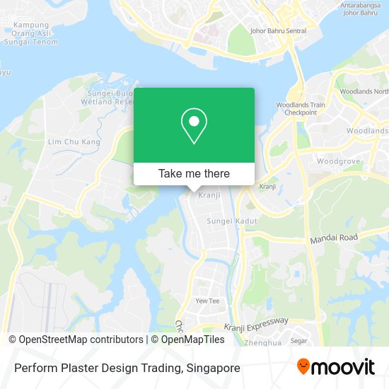 Perform Plaster Design Trading map