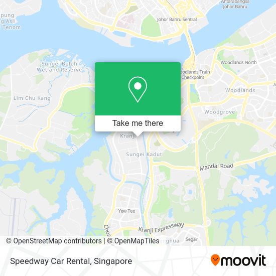 Speedway Car Rental map