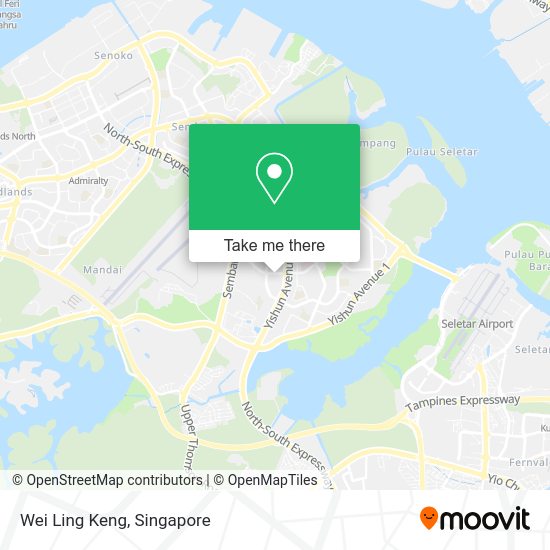 Wei Ling Keng map