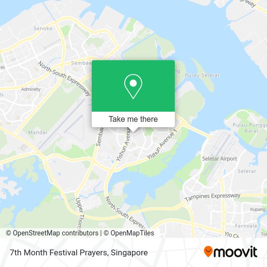 7th Month Festival Prayers map
