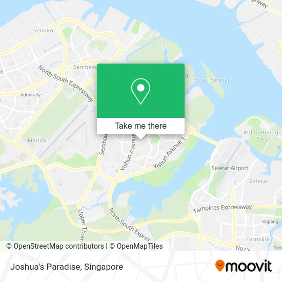 Joshua's Paradise map