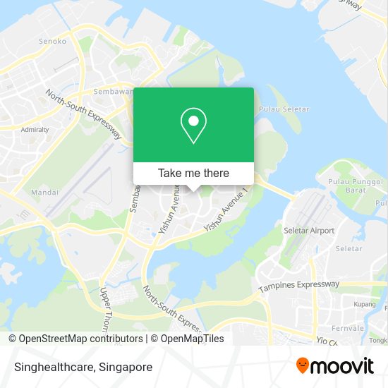 Singhealthcare map
