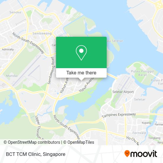 BCT TCM Clinic map