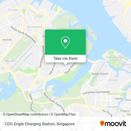 CDG Engie Charging Station map