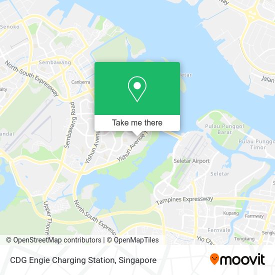 CDG Engie Charging Station map
