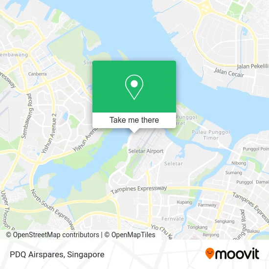 PDQ Airspares map