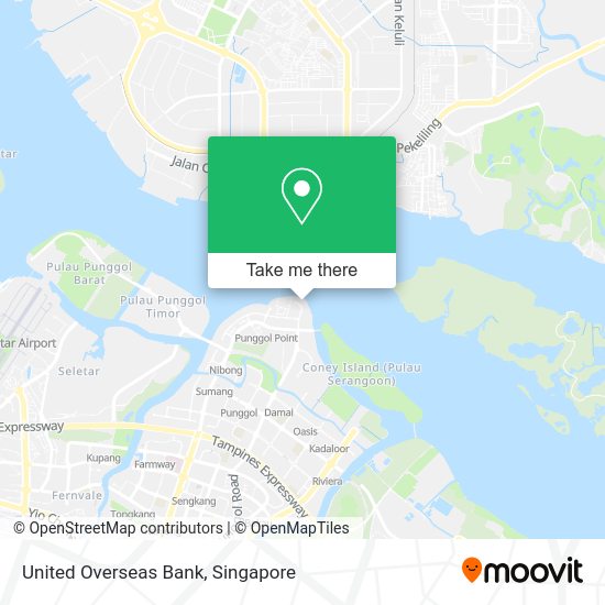 United Overseas Bank map